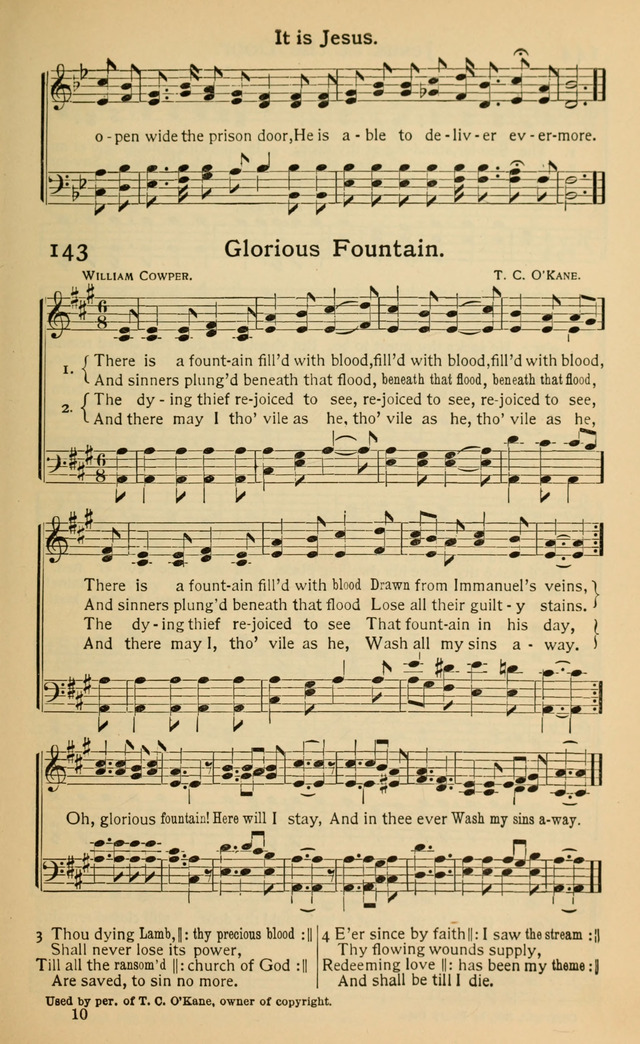 Pentecostal Hymns No. 3: A winnowed collection for evangelical services, young people