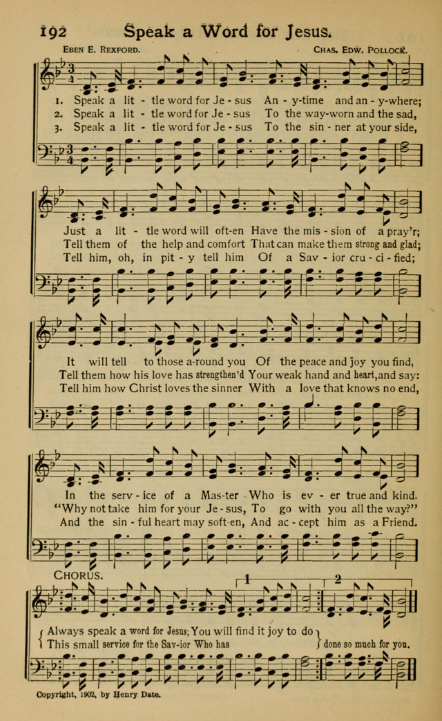 Pentecostal Hymns No. 3: A winnowed collection for evangelical services, young people