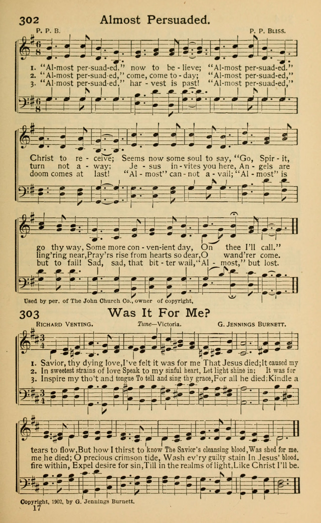 Pentecostal Hymns No. 3: A winnowed collection for evangelical services, young people