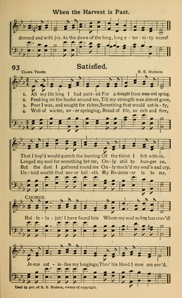 Pentecostal Hymns No. 3: A winnowed collection for evangelical services, young people