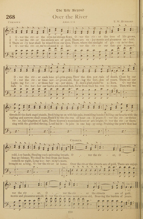 Popular Hymns No. 3: popular songs and standard hymns, suitable for the Bible school, church services, Christian Endeavor, evangelistic meetings and for the family circle page 210