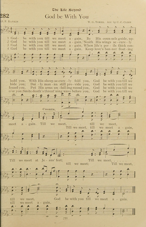 Popular Hymns No. 3: popular songs and standard hymns, suitable for the Bible school, church services, Christian Endeavor, evangelistic meetings and for the family circle page 221