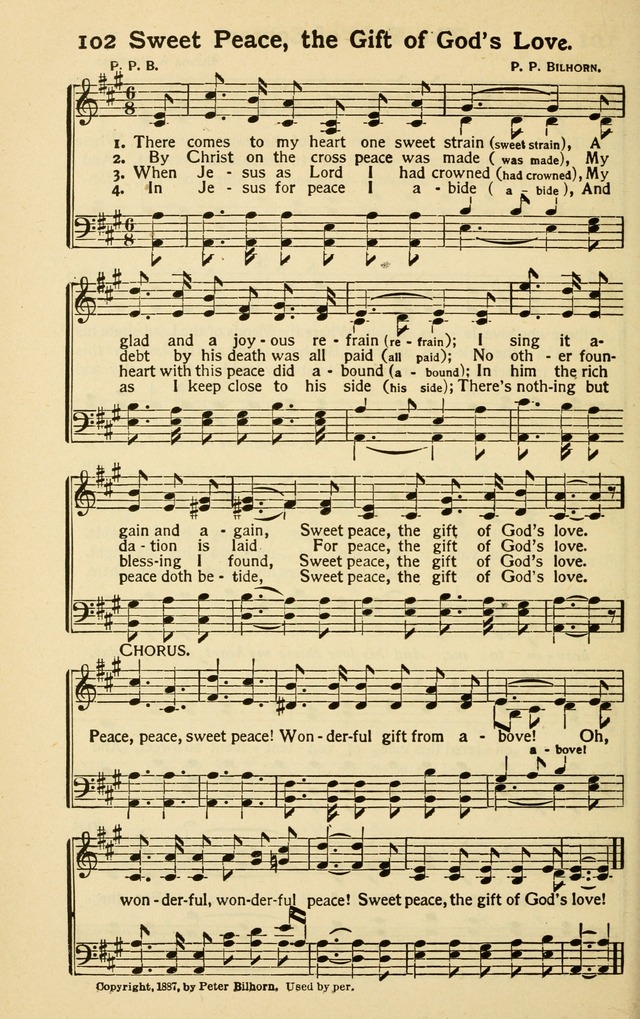 Pentecostal Hymns Nos. 3 and 4 Combined page 102