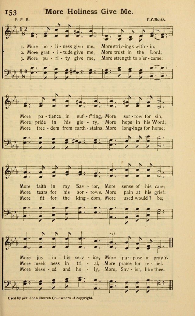 Pentecostal Hymns Nos. 3 and 4 Combined page 153