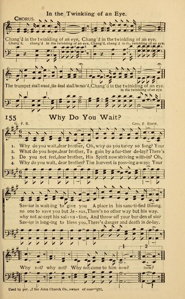 Pentecostal Hymns Nos. 3 and 4 Combined page 155