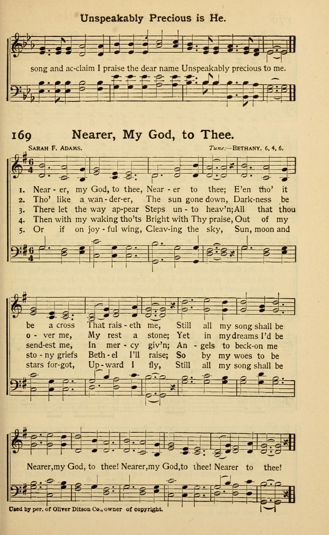 Pentecostal Hymns Nos. 3 and 4 Combined page 169