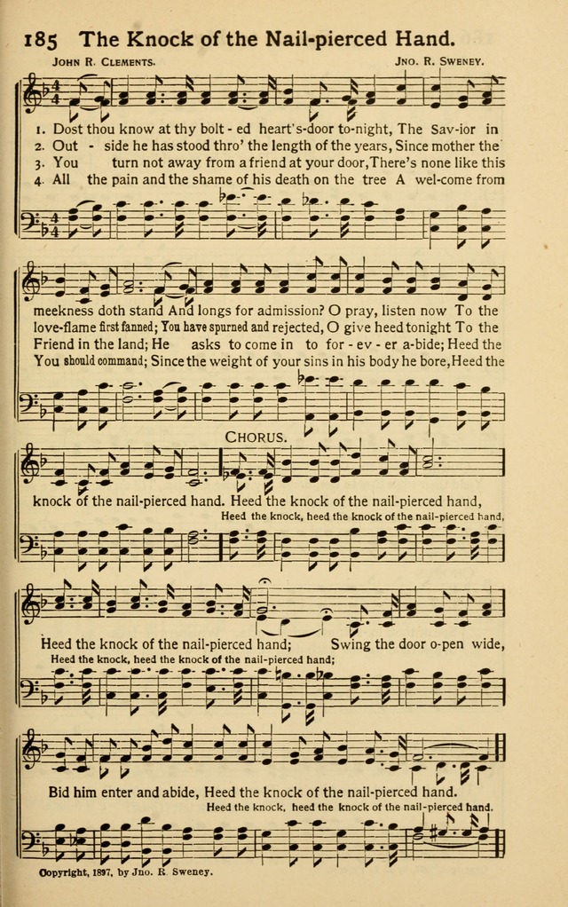 Pentecostal Hymns Nos. 3 and 4 Combined page 185