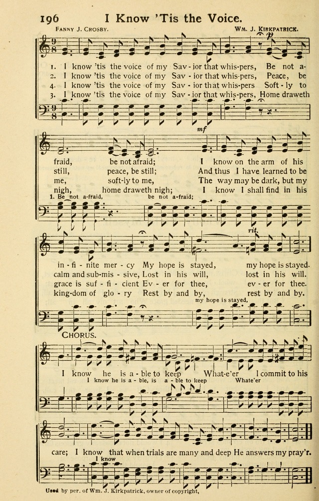 Pentecostal Hymns Nos. 3 and 4 Combined page 196