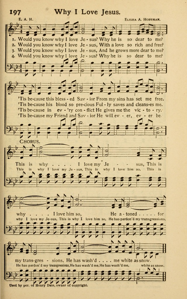 Pentecostal Hymns Nos. 3 and 4 Combined page 197