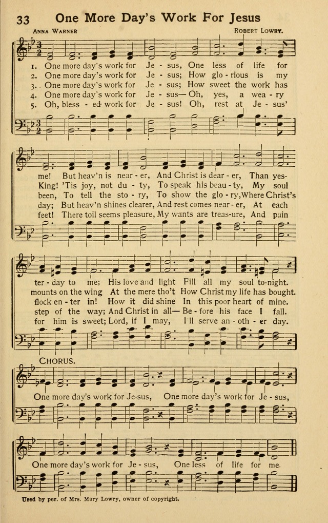 Pentecostal Hymns Nos. 3 and 4 Combined page 33