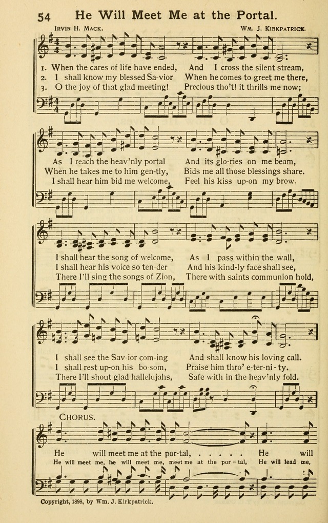 Pentecostal Hymns Nos. 3 and 4 Combined page 54