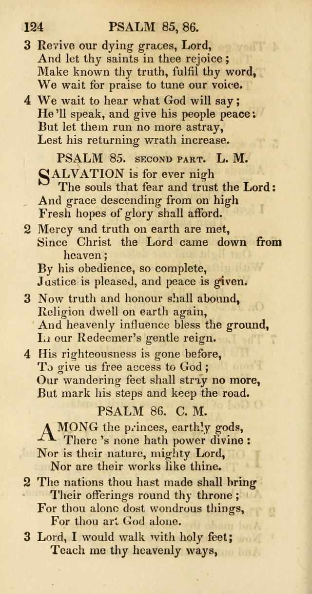 Psalms and Hymns Adapted to Public Worship, and Approved by the General Assembly of the Presbyterian Church in the United States of America page 126