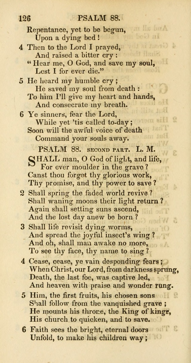 Psalms and Hymns Adapted to Public Worship, and Approved by the General Assembly of the Presbyterian Church in the United States of America page 128