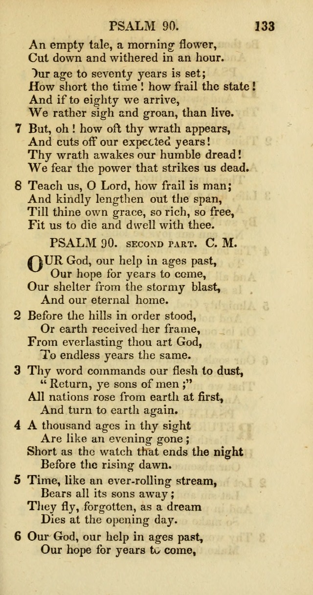 Psalms and Hymns Adapted to Public Worship, and Approved by the General Assembly of the Presbyterian Church in the United States of America page 135