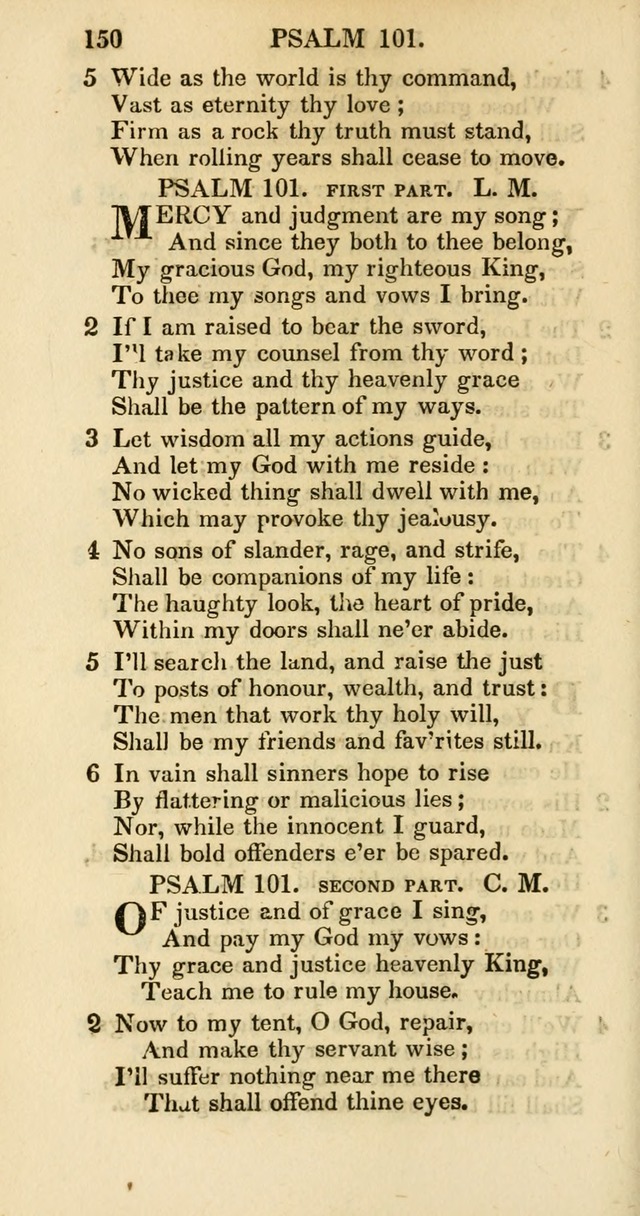 Psalms and Hymns Adapted to Public Worship, and Approved by the General Assembly of the Presbyterian Church in the United States of America page 152