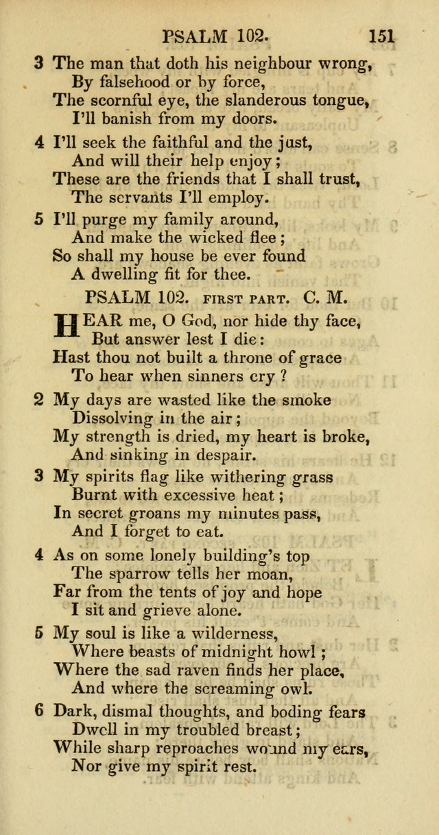 Psalms and Hymns Adapted to Public Worship, and Approved by the General Assembly of the Presbyterian Church in the United States of America page 153