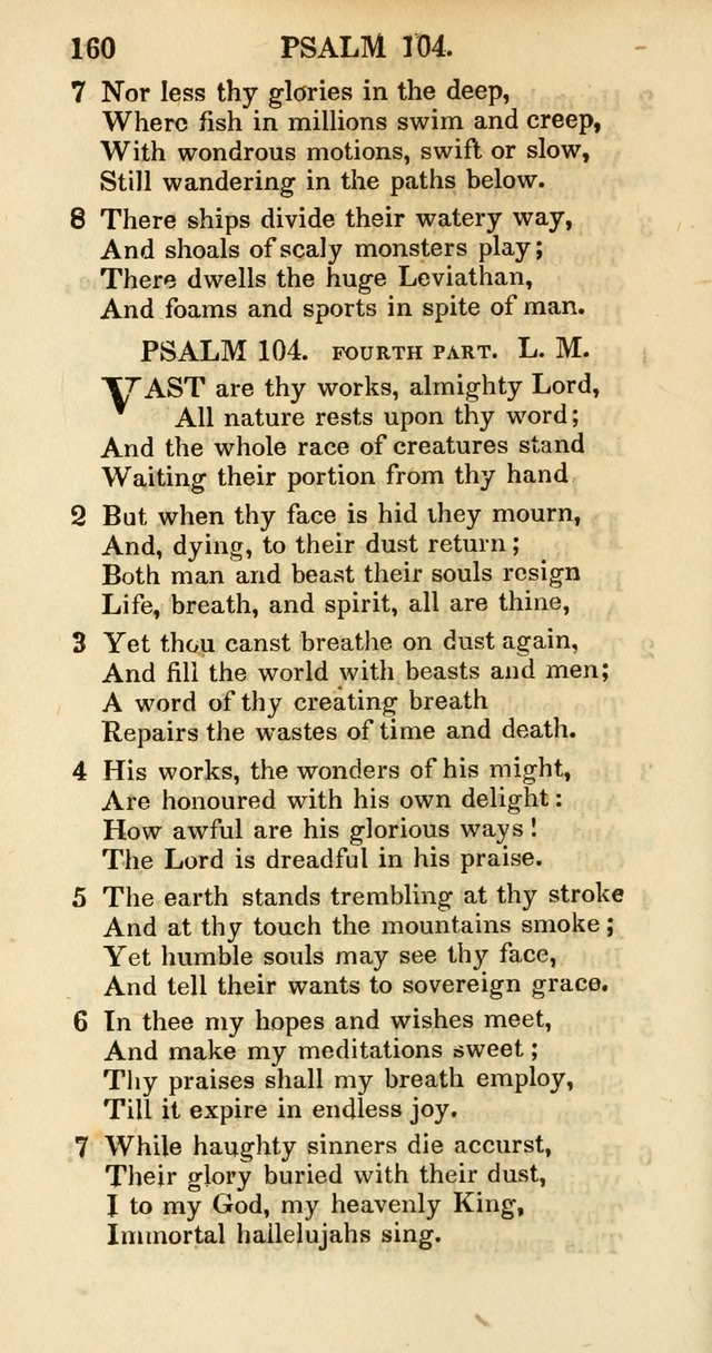 Psalms and Hymns Adapted to Public Worship, and Approved by the General Assembly of the Presbyterian Church in the United States of America page 162