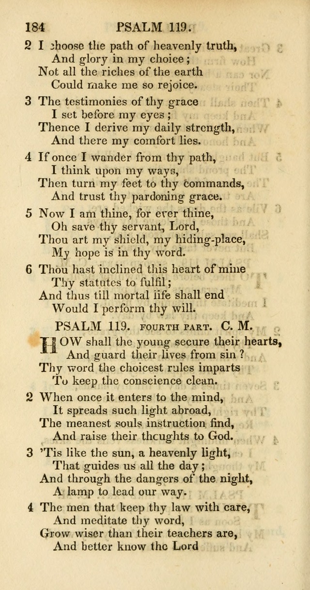 Psalms and Hymns Adapted to Public Worship, and Approved by the General Assembly of the Presbyterian Church in the United States of America page 186