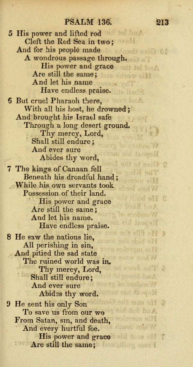 Psalms and Hymns Adapted to Public Worship, and Approved by the General Assembly of the Presbyterian Church in the United States of America page 215