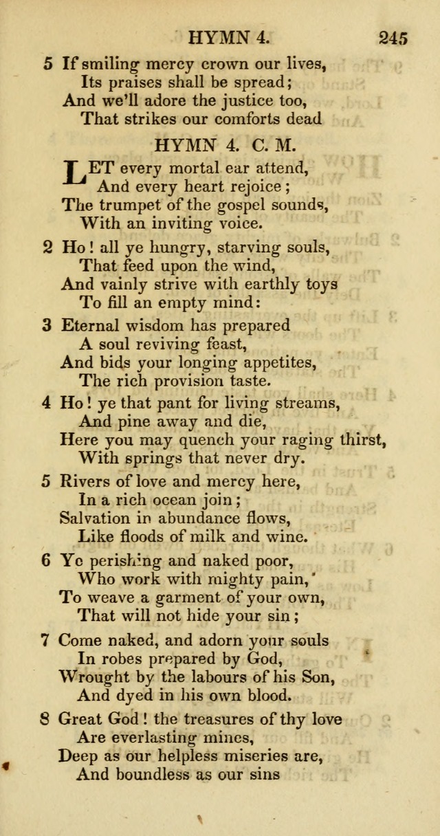 Psalms and Hymns Adapted to Public Worship, and Approved by the General Assembly of the Presbyterian Church in the United States of America page 247