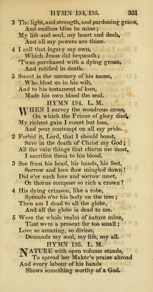 Psalms and Hymns Adapted to Public Worship, and Approved by the General Assembly of the Presbyterian Church in the United States of America page 353