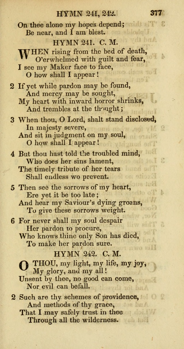 Psalms and Hymns Adapted to Public Worship, and Approved by the General Assembly of the Presbyterian Church in the United States of America page 379