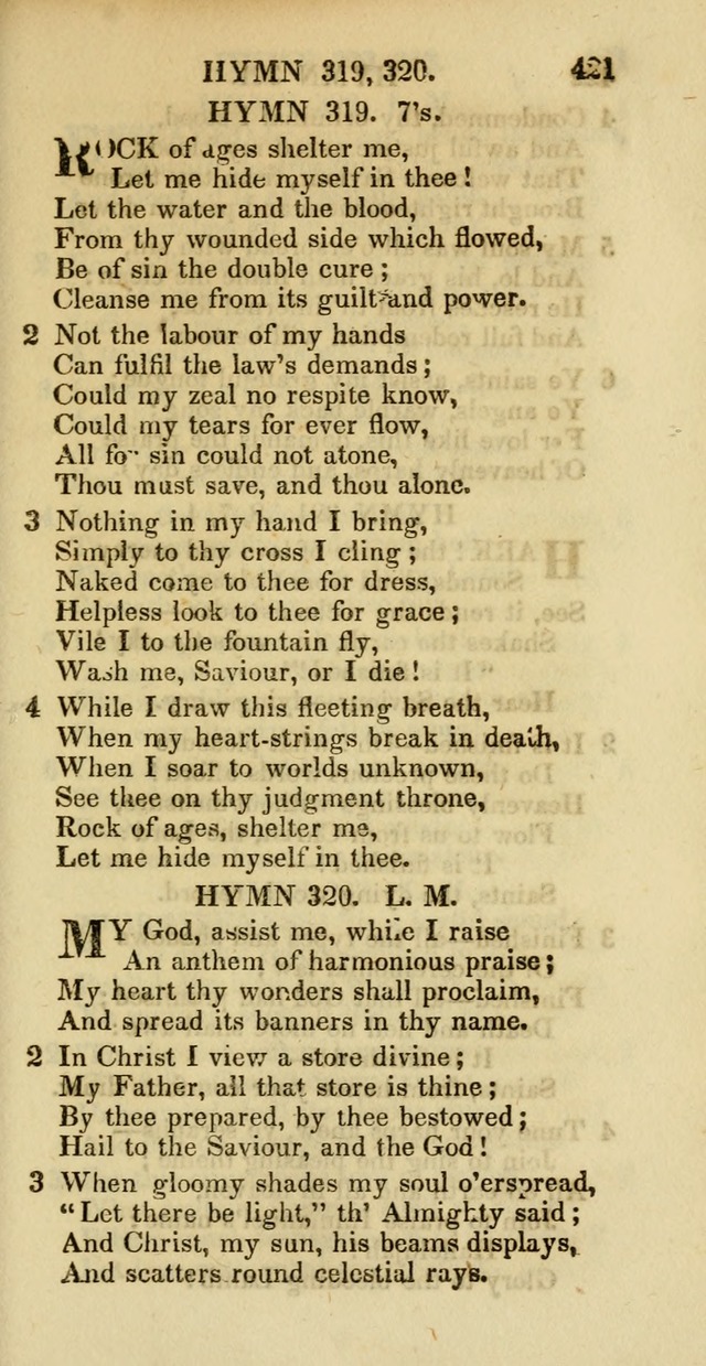 Psalms and Hymns Adapted to Public Worship, and Approved by the General Assembly of the Presbyterian Church in the United States of America page 423