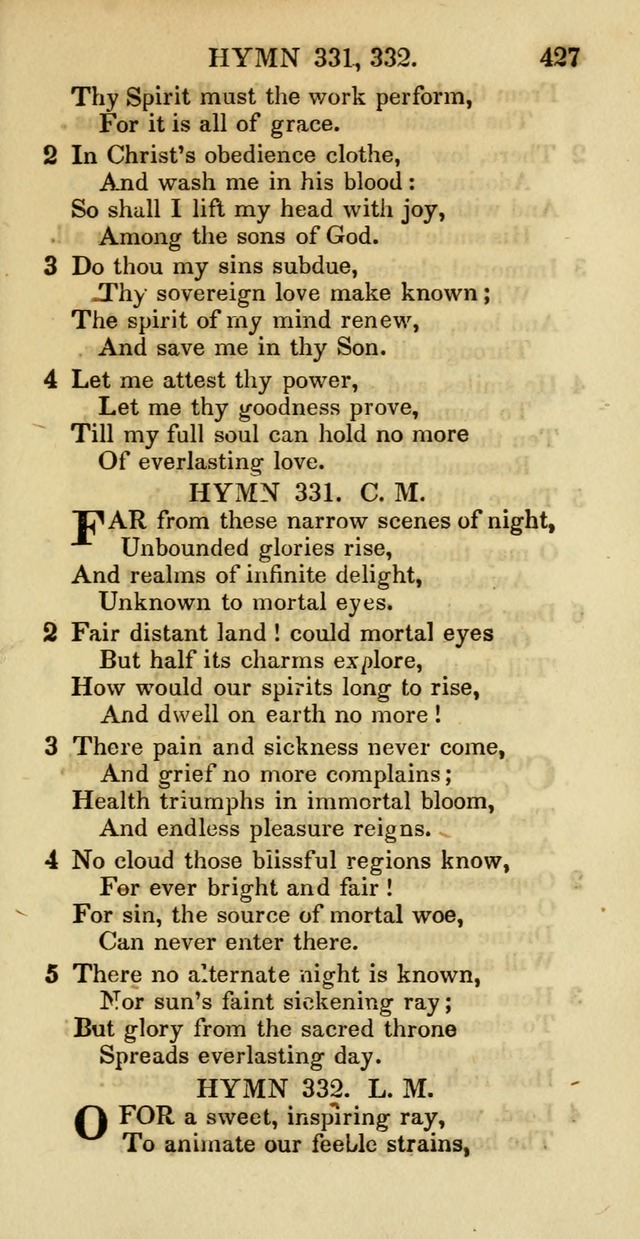 Psalms and Hymns Adapted to Public Worship, and Approved by the General Assembly of the Presbyterian Church in the United States of America page 429