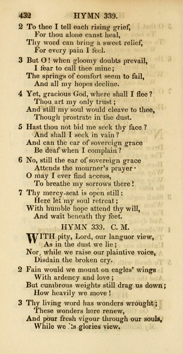 Psalms and Hymns Adapted to Public Worship, and Approved by the General Assembly of the Presbyterian Church in the United States of America page 434