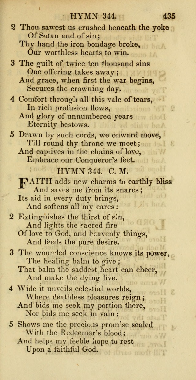 Psalms and Hymns Adapted to Public Worship, and Approved by the General Assembly of the Presbyterian Church in the United States of America page 437