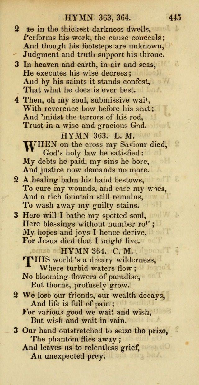 Psalms and Hymns Adapted to Public Worship, and Approved by the General Assembly of the Presbyterian Church in the United States of America page 447