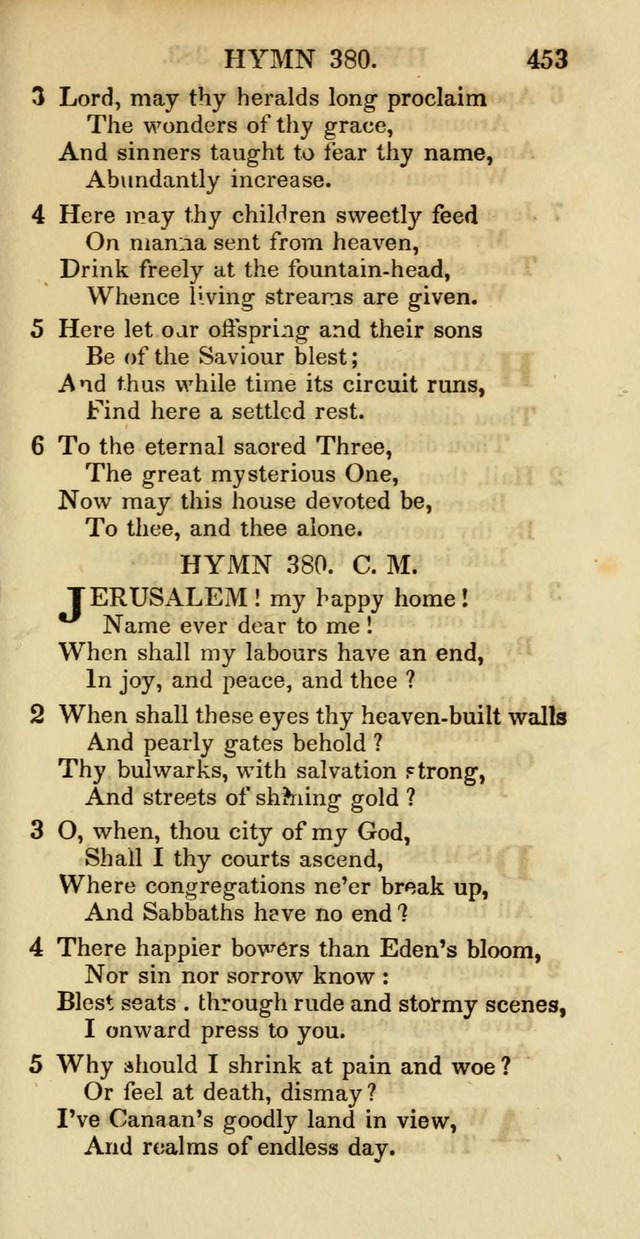 Psalms and Hymns Adapted to Public Worship, and Approved by the General Assembly of the Presbyterian Church in the United States of America page 455