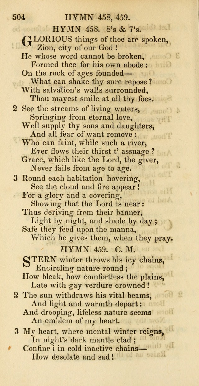 Psalms and Hymns Adapted to Public Worship, and Approved by the General Assembly of the Presbyterian Church in the United States of America page 506