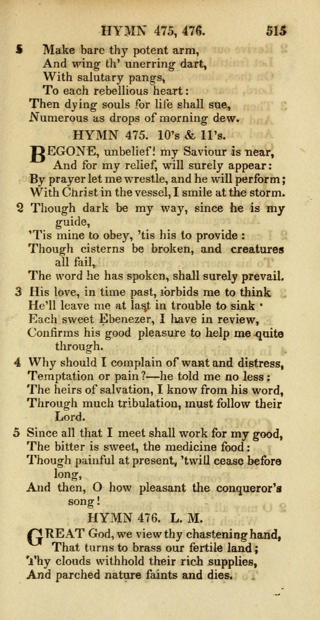 Psalms and Hymns Adapted to Public Worship, and Approved by the General Assembly of the Presbyterian Church in the United States of America page 517