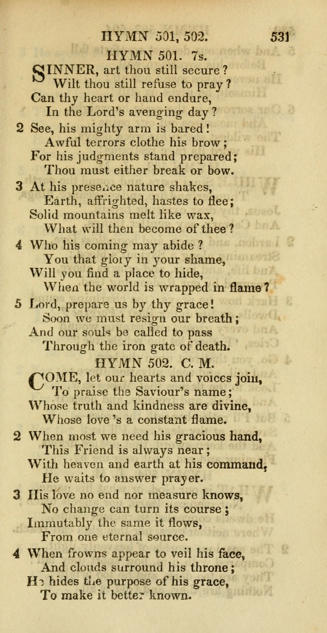 Psalms and Hymns Adapted to Public Worship, and Approved by the General Assembly of the Presbyterian Church in the United States of America page 533