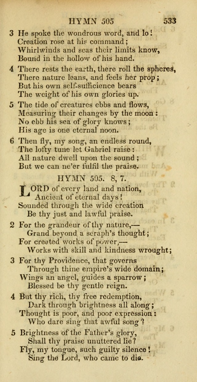 Psalms and Hymns Adapted to Public Worship, and Approved by the General Assembly of the Presbyterian Church in the United States of America page 535