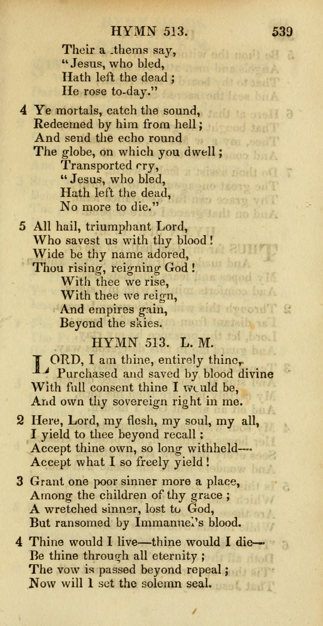 Psalms and Hymns Adapted to Public Worship, and Approved by the General Assembly of the Presbyterian Church in the United States of America page 541