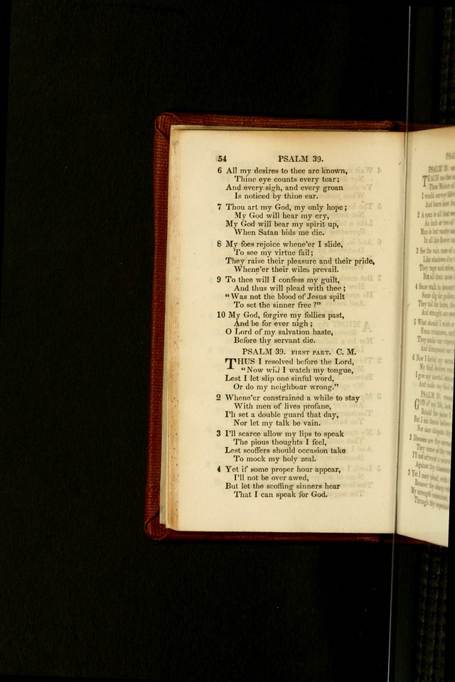 Psalms and Hymns Adapted to Public Worship, and Approved by the General Assembly of the Presbyterian Church in the United States of America page 56