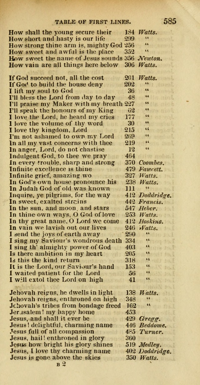 Psalms and Hymns Adapted to Public Worship, and Approved by the General Assembly of the Presbyterian Church in the United States of America page 587