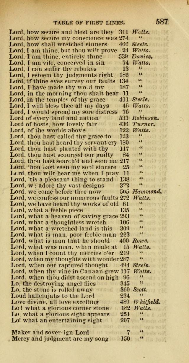 Psalms and Hymns Adapted to Public Worship, and Approved by the General Assembly of the Presbyterian Church in the United States of America page 589