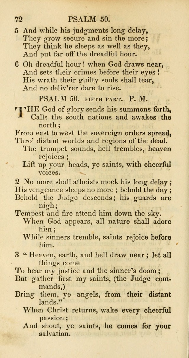 Psalms and Hymns Adapted to Public Worship, and Approved by the General Assembly of the Presbyterian Church in the United States of America page 74