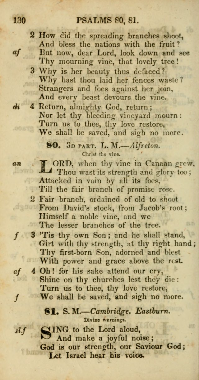 Psalms and Hymns, Adapted to Public Worship: and approved by the General Assembly of the Presbyterian Church in the United States of America: the latter being arranged according to subjects... page 130