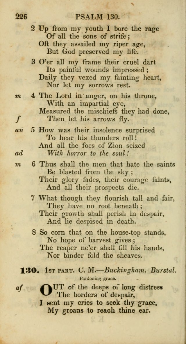 Psalms and Hymns, Adapted to Public Worship: and approved by the General Assembly of the Presbyterian Church in the United States of America: the latter being arranged according to subjects... page 226