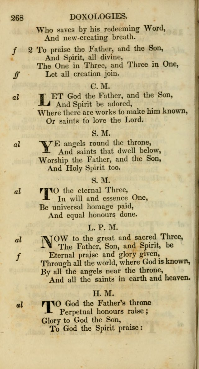 Psalms and Hymns, Adapted to Public Worship: and approved by the General Assembly of the Presbyterian Church in the United States of America: the latter being arranged according to subjects... page 268