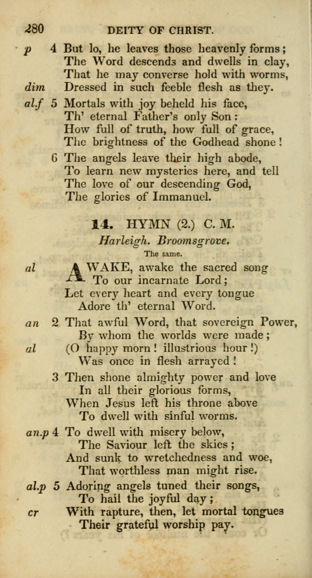 Psalms and Hymns, Adapted to Public Worship: and approved by the General Assembly of the Presbyterian Church in the United States of America: the latter being arranged according to subjects... page 280