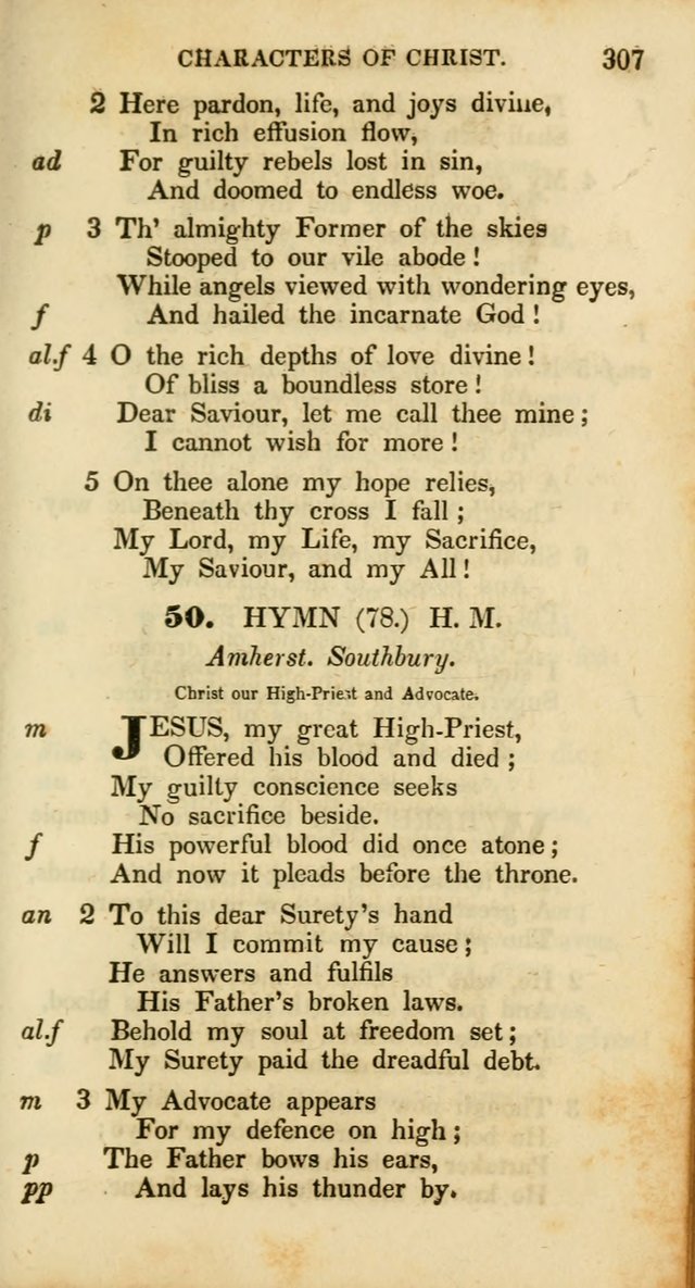 Psalms and Hymns, Adapted to Public Worship: and approved by the General Assembly of the Presbyterian Church in the United States of America: the latter being arranged according to subjects... page 307