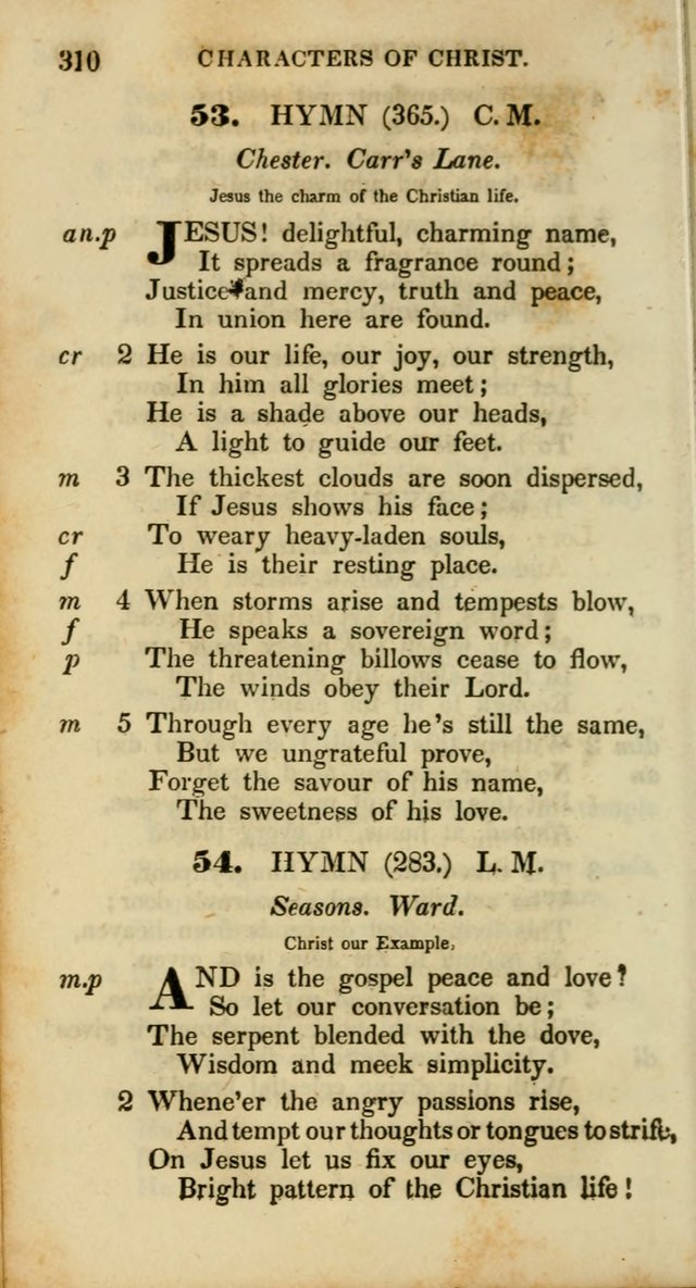 Psalms and Hymns, Adapted to Public Worship: and approved by the General Assembly of the Presbyterian Church in the United States of America: the latter being arranged according to subjects... page 310