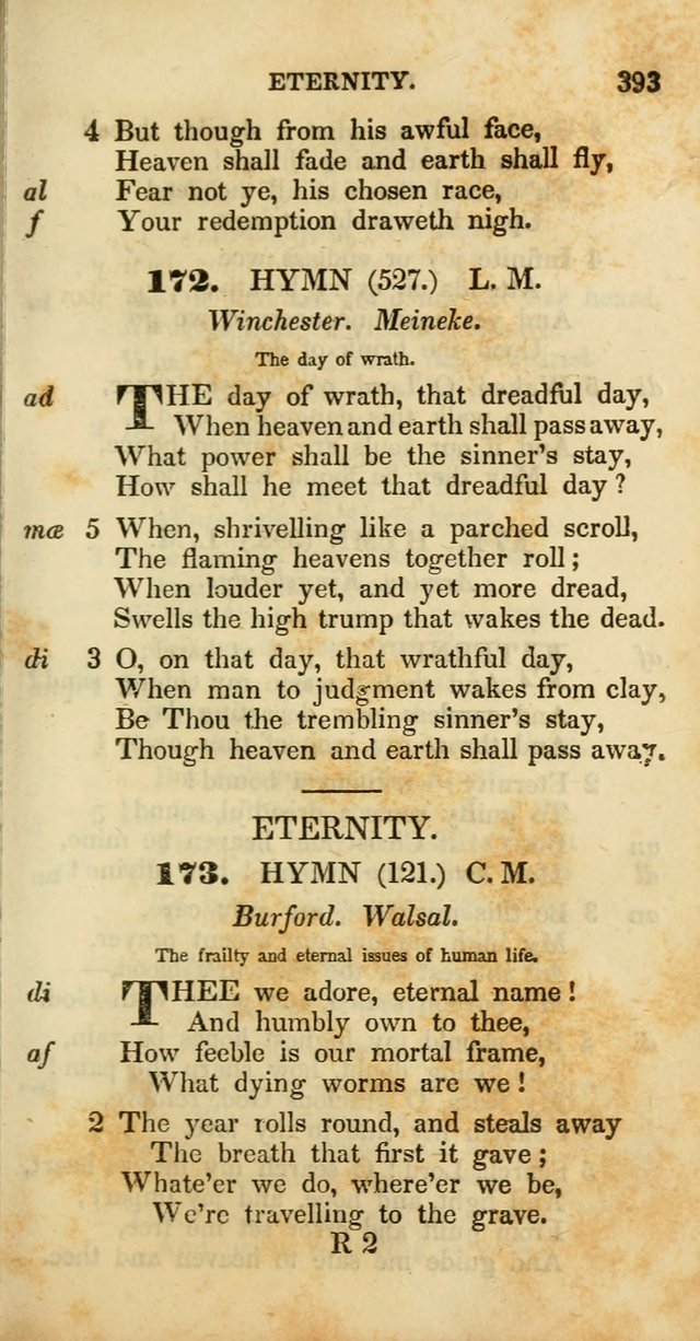 Psalms and Hymns, Adapted to Public Worship: and approved by the General Assembly of the Presbyterian Church in the United States of America: the latter being arranged according to subjects... page 393