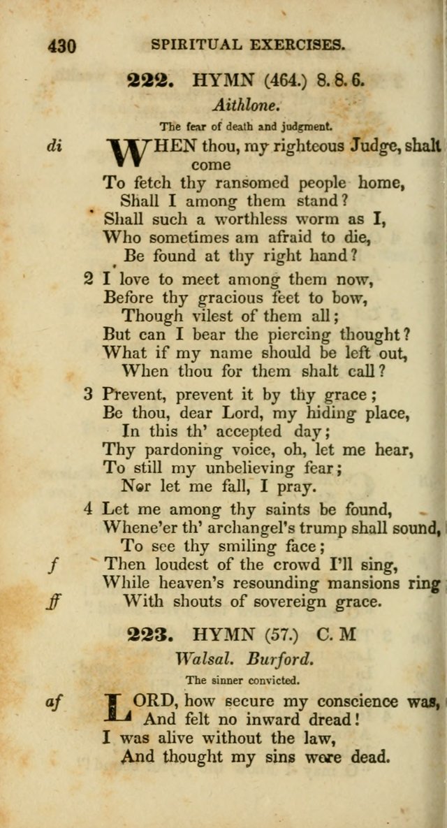 Psalms and Hymns, Adapted to Public Worship: and approved by the General Assembly of the Presbyterian Church in the United States of America: the latter being arranged according to subjects... page 430