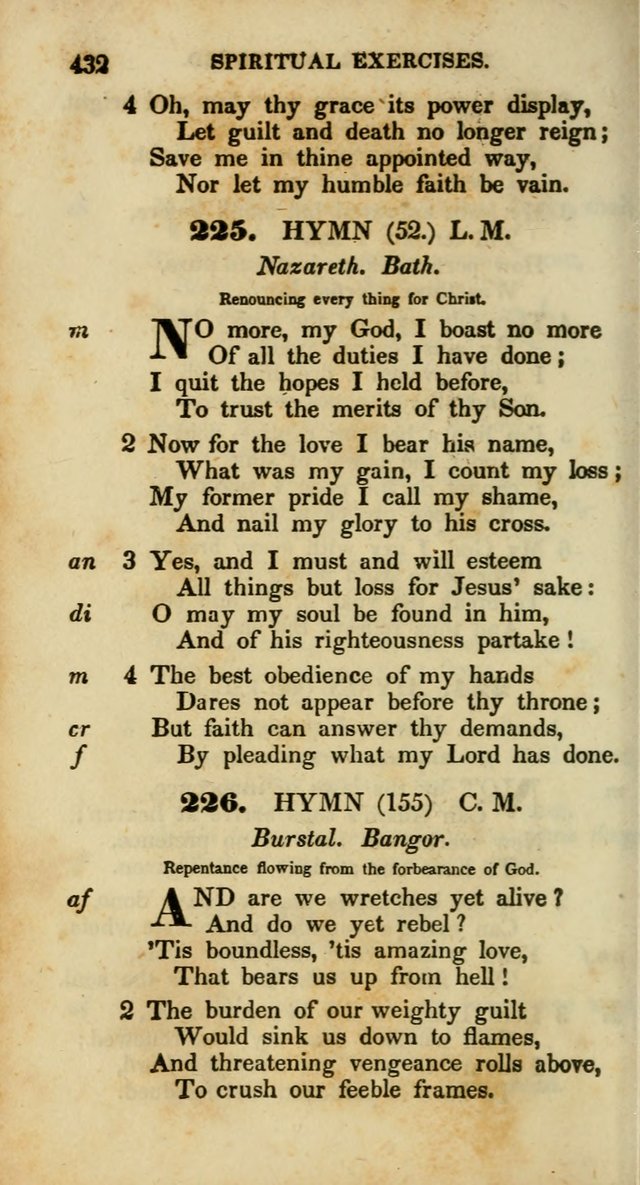 Psalms and Hymns, Adapted to Public Worship: and approved by the General Assembly of the Presbyterian Church in the United States of America: the latter being arranged according to subjects... page 432